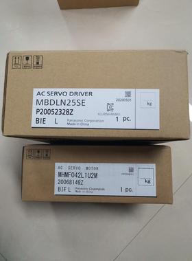 MBDLN25SE+MHMF042L1U2M全新原装正品松下A6 400W伺服套装现货