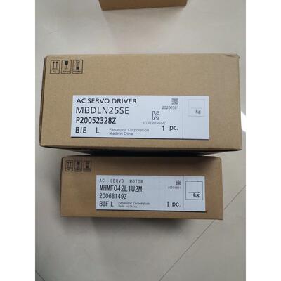 MBDLN25SE+MHMF042L1U2M全新原装正品松下A6 400W伺服套装现货