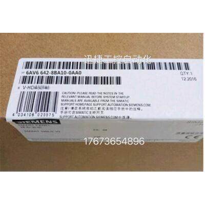 6AV6642-8BA10-0AA0西门子SIMATIC触摸屏TP177B PN/DPSTN显示屏
