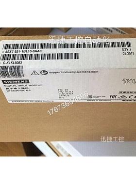 6ES7521-1BL10-0AA0西门子S7-1500数字输入模块DI32xDC 24VBA