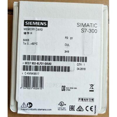 6ES7953-8LF31-0AA0西门子S7-300/C7/ET200MMC卡6ES79538LF310AA0