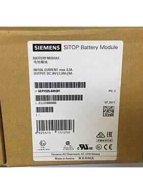 6EP1935-6MC01西门子SITOP电池模块24V/1.2Ah 6EP19356MC01