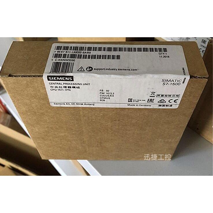 6ES7511-1AK02-0AB0西门子S7-1500CPU1511-1 PN 6ES75111AK020AB0