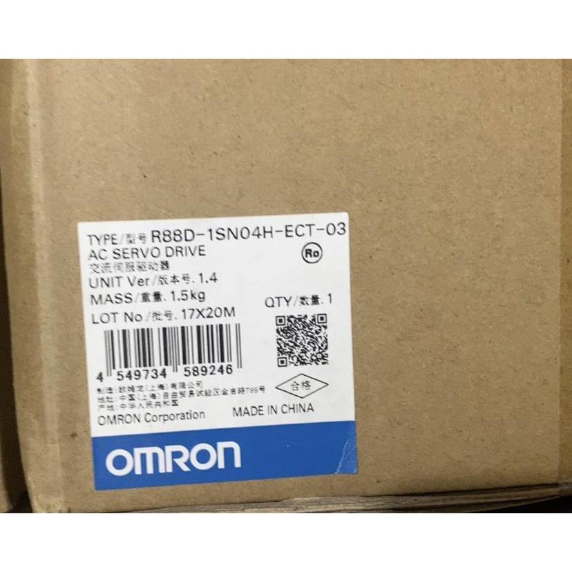 R88D-1SN04H-ECT-03欧姆龙伺服电机伺服驱动器 全新原装 请多询价