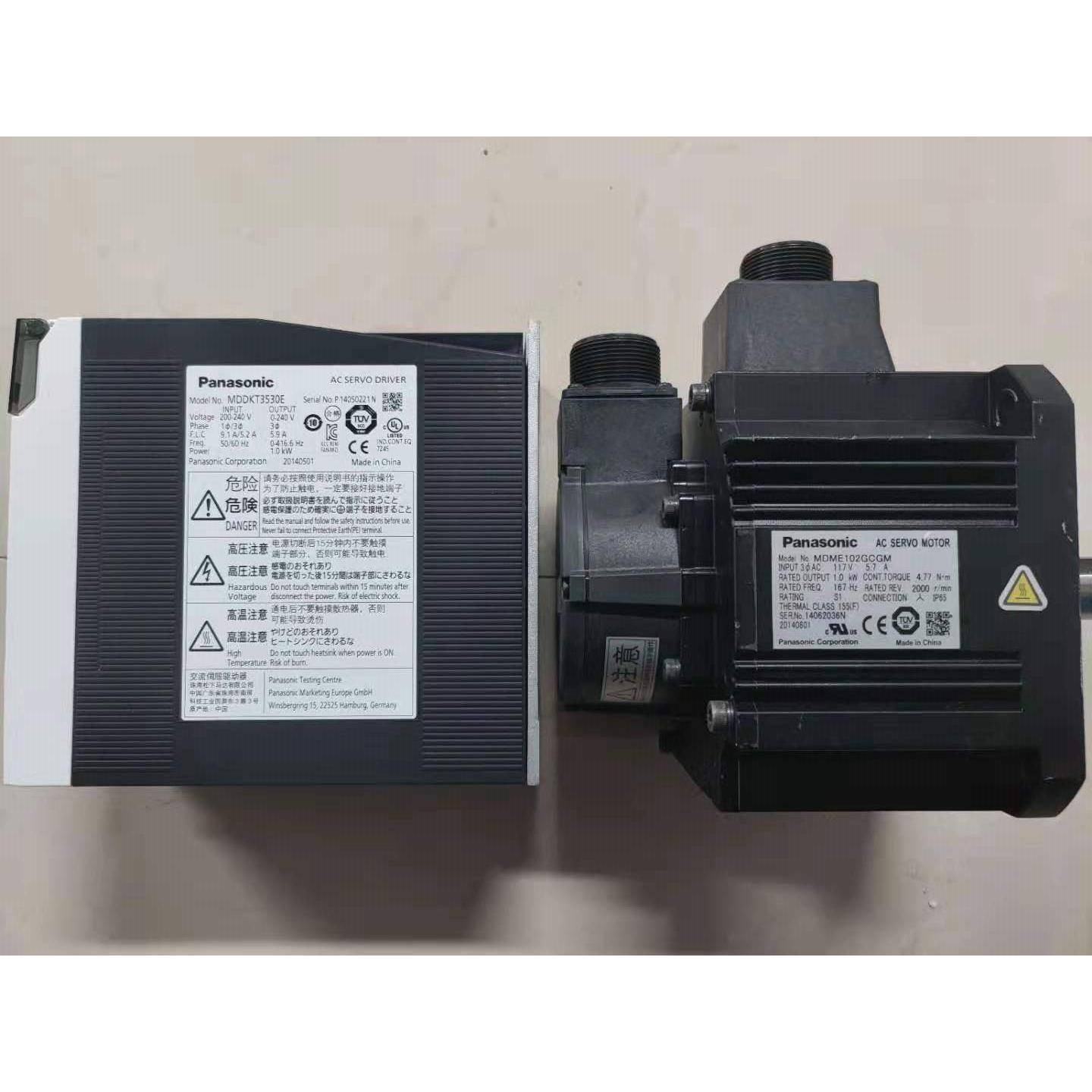 二手松下A5 1KW伺服驱动器MDDKT/MDDHT3530E/CA1 质保包邮现货