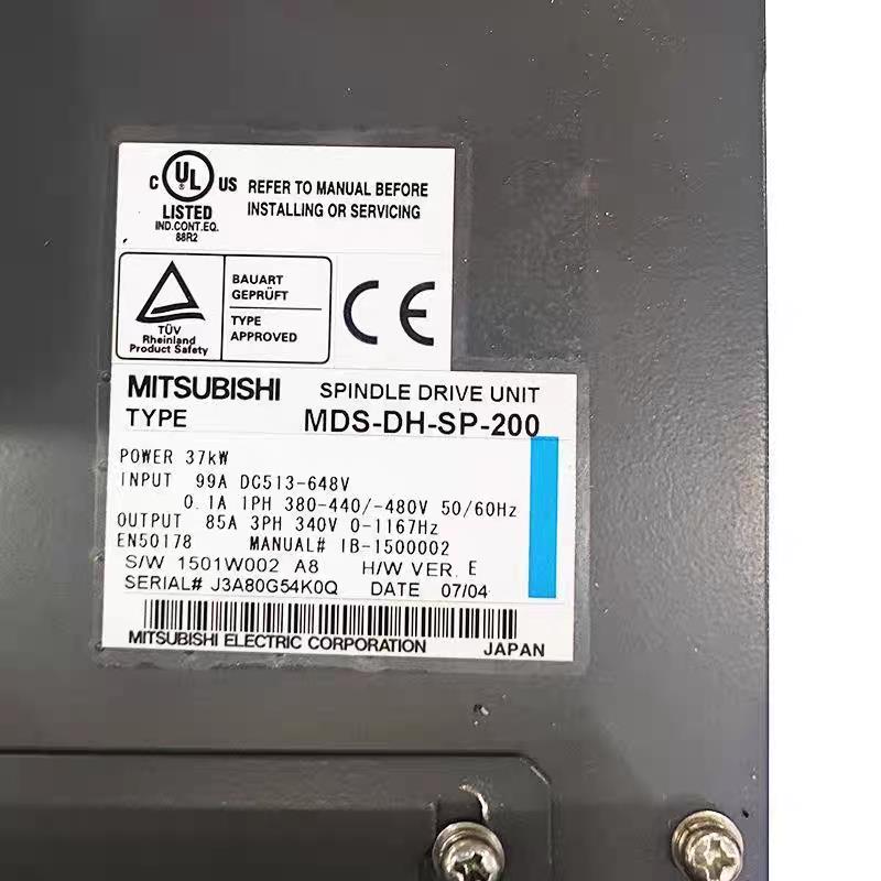 MDS-DH-SP-200 E-SP2-80B 三菱数控机床伺服驱动器现货议价出
