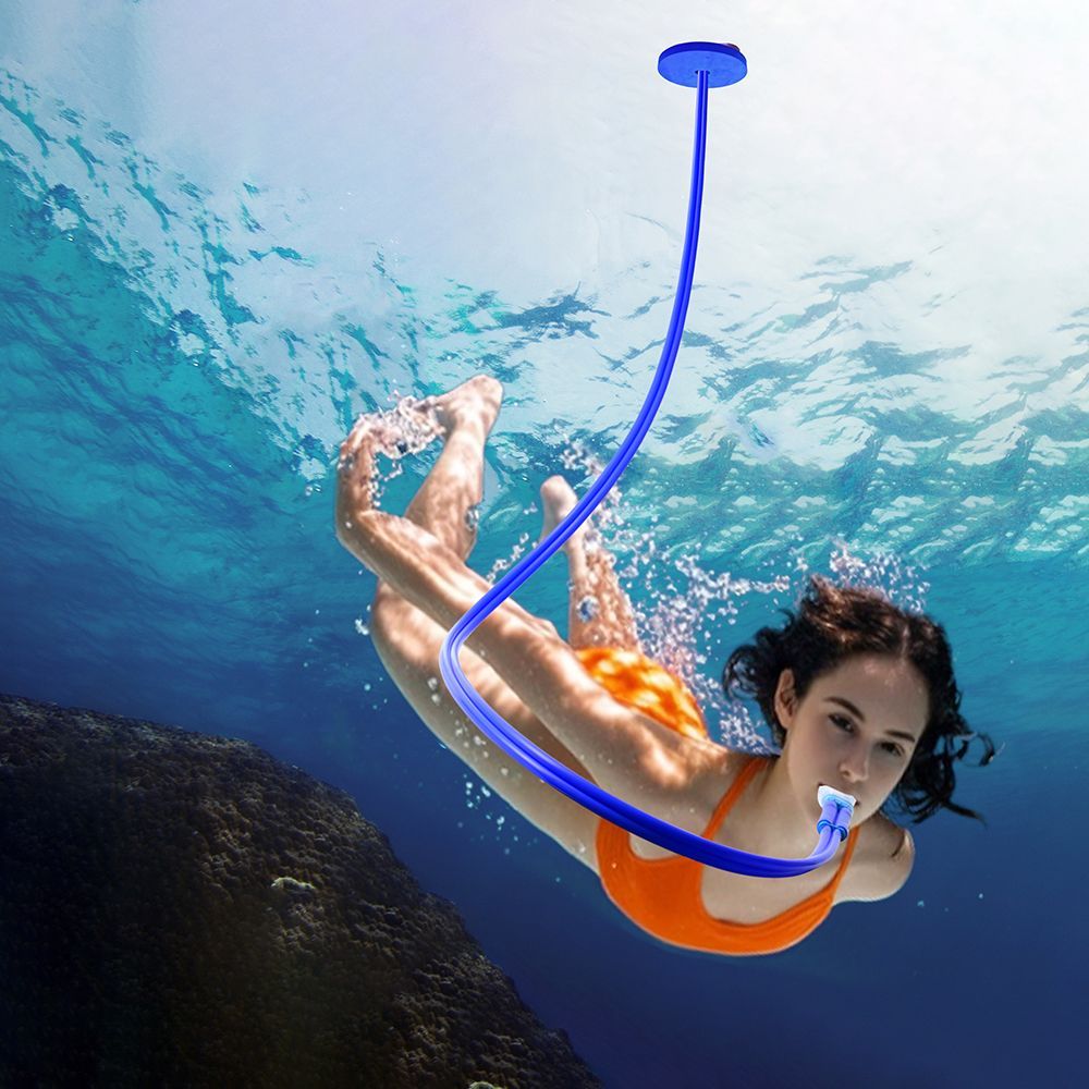 全干式呼吸器成人男女潜水游泳露营溪流潜水体验装备游泳呼吸管