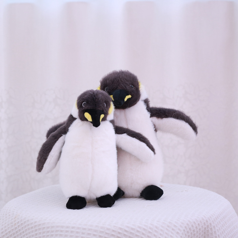 仿真小企鹅公仔毛绒玩具海洋馆玩偶男孩女孩儿童生日礼物