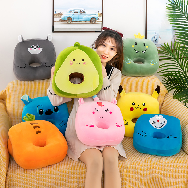 冬季暖手捂卡通午睡枕毛绒玩具手暖抱枕办公学生午休靠垫礼品公仔