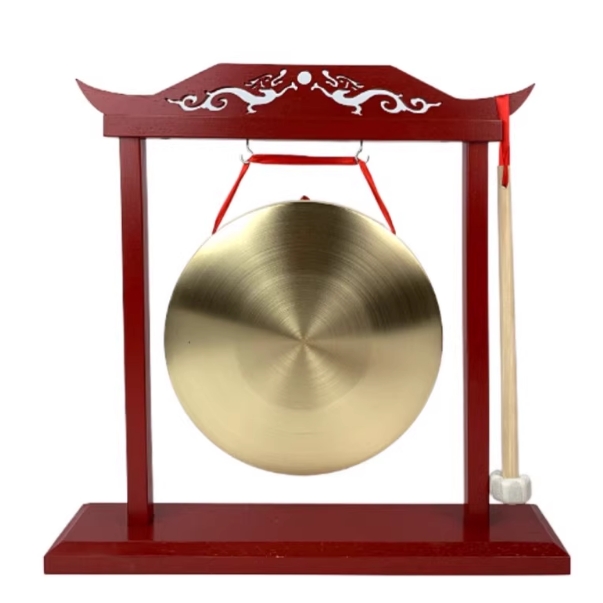 铜锣纯铜纯手工开道锣道具传统响铜锣店铺开业公司庆典节日庆贺