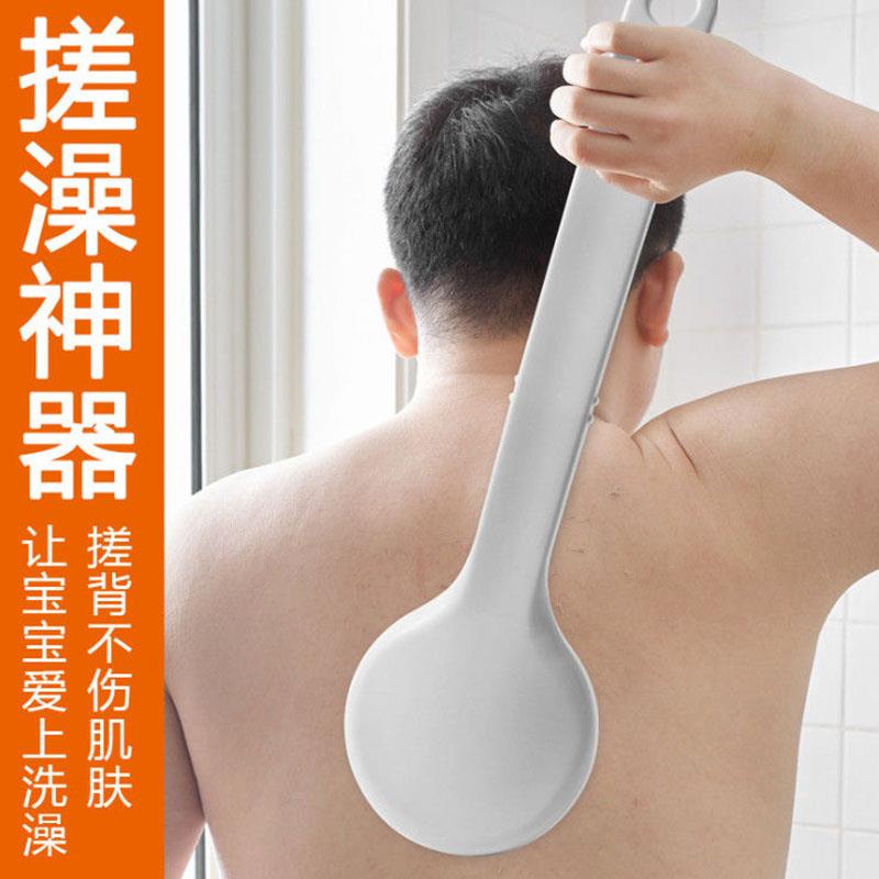 长柄搓澡海绵刷搓澡神器洗澡用品擦后背不求人搓泥搓澡巾去污强力