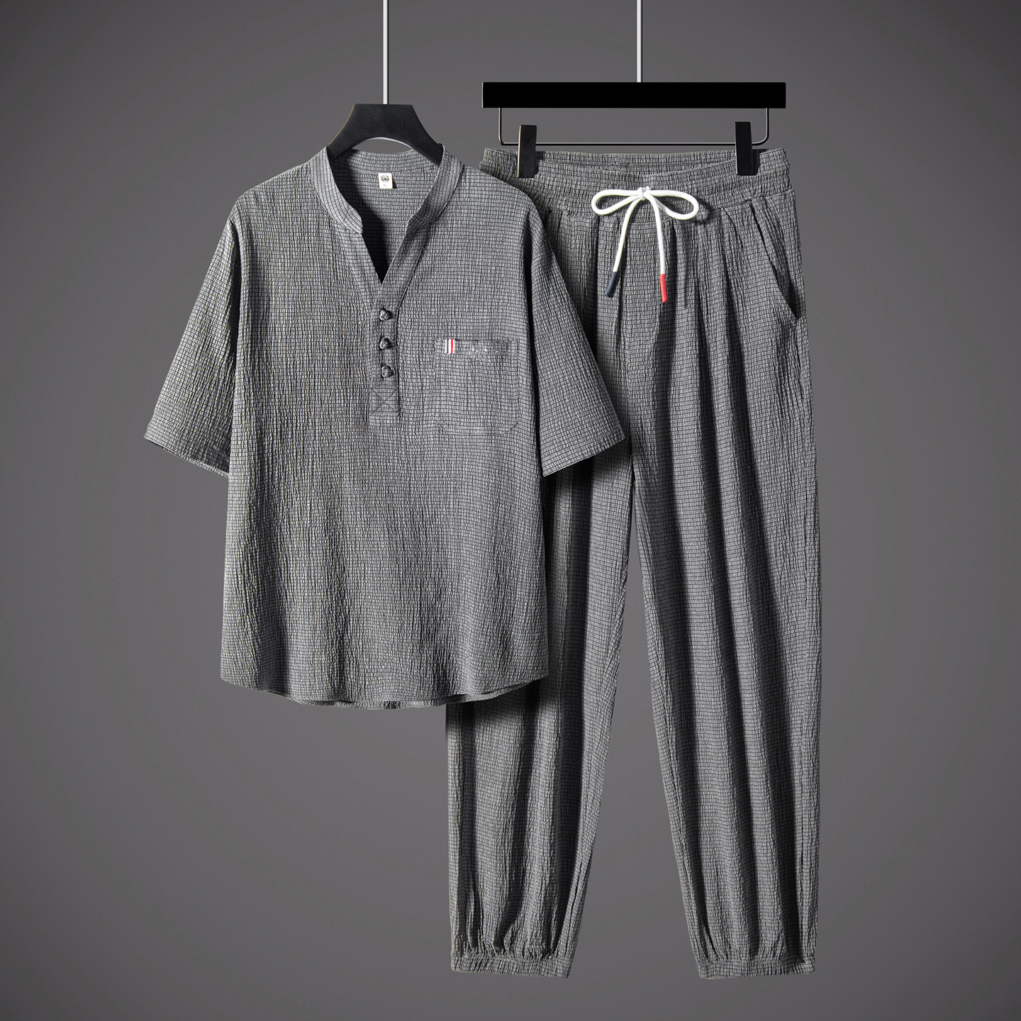 【轻奢级】中国风男装两件套装