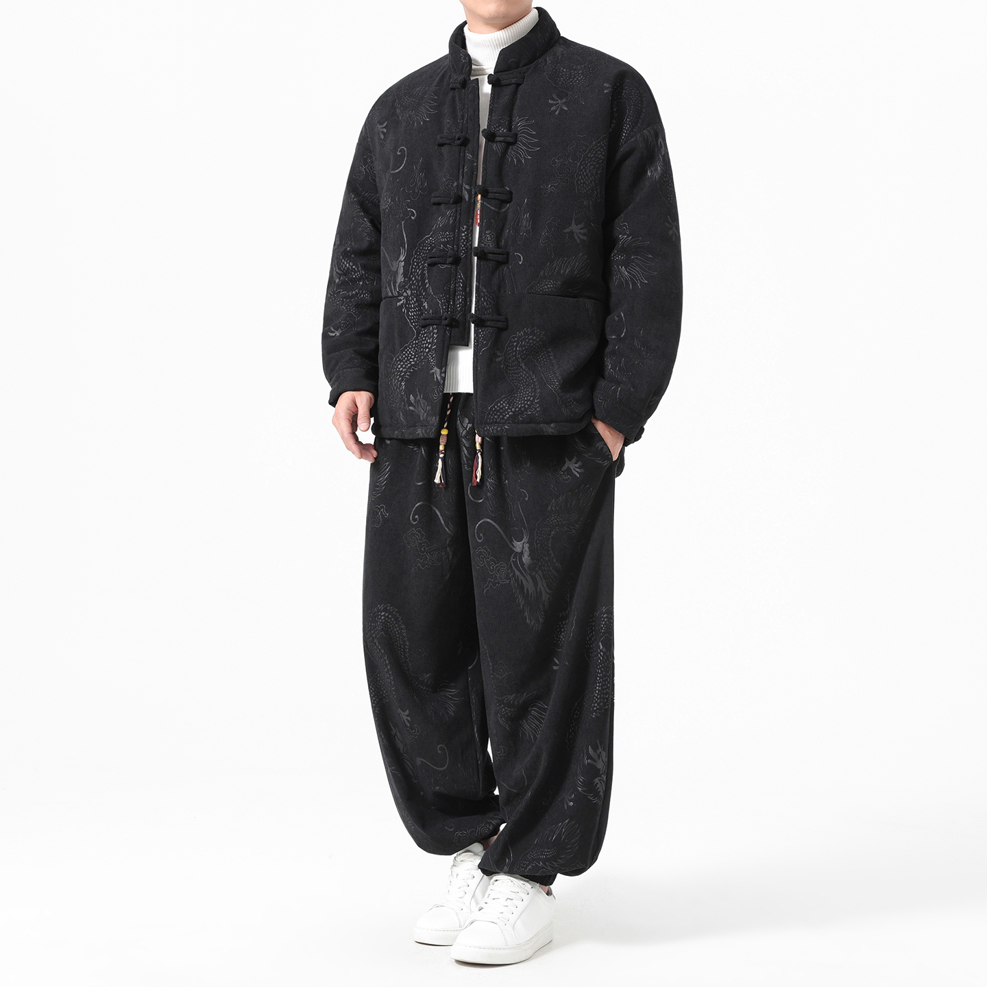 2025冬季新款中国风休闲套装