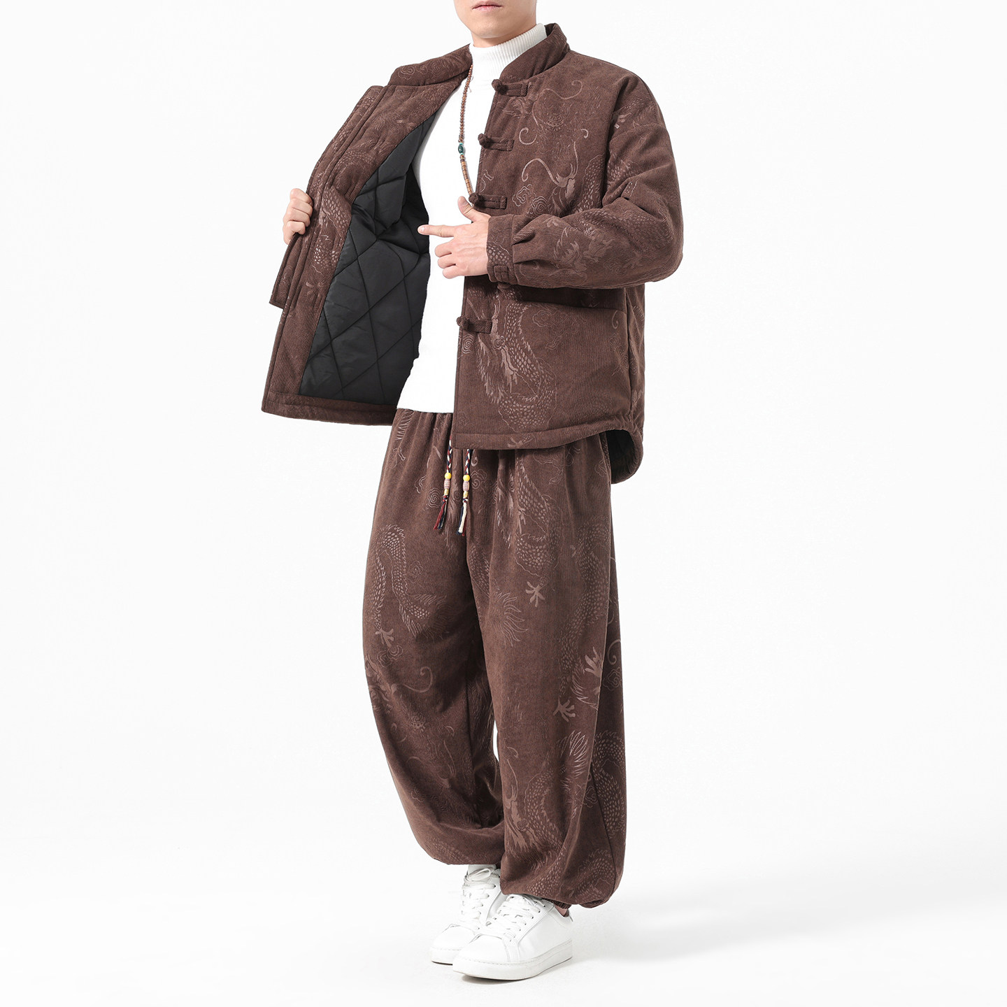 2025冬季新款中国风休闲套装