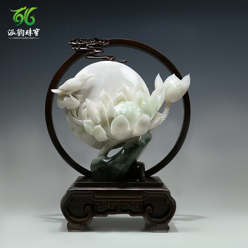 涵韵珠宝独山玉摆件玉雕厂直供