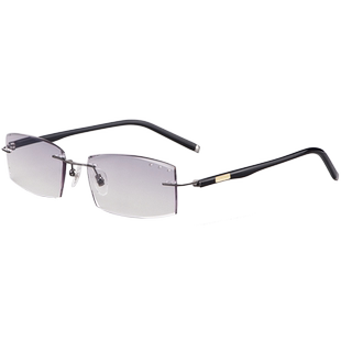 钻石切边老花镜男时尚超轻高清超清防蓝光抗疲劳老光眼镜女老人