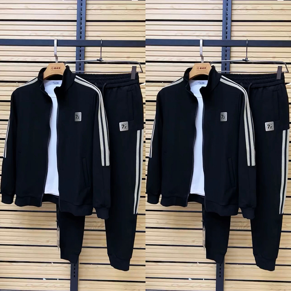 2261春季新款男士外套休闲裤两件套休闲运动套装春装卫裤运动服帅