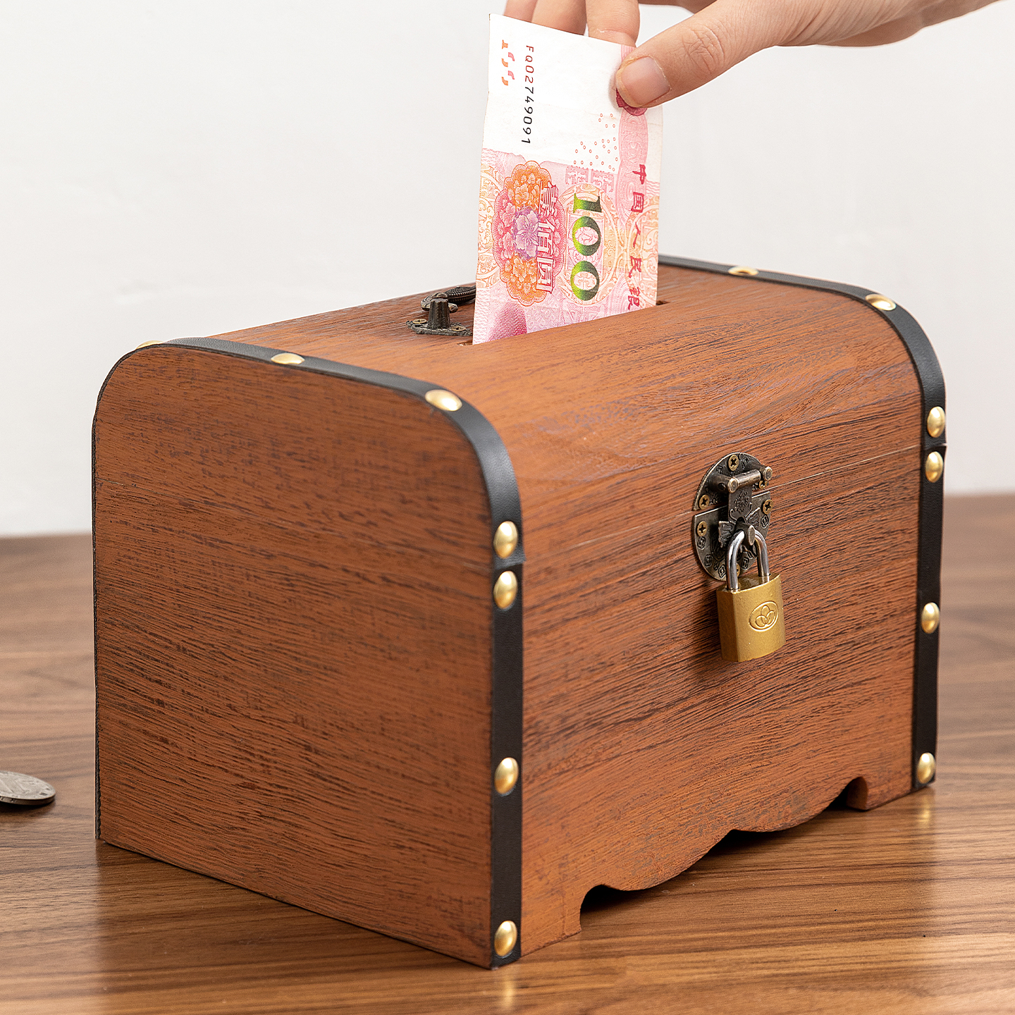 存钱罐2025年新款儿童男孩可取可存储钱只进不出带锁储蓄箱小学生