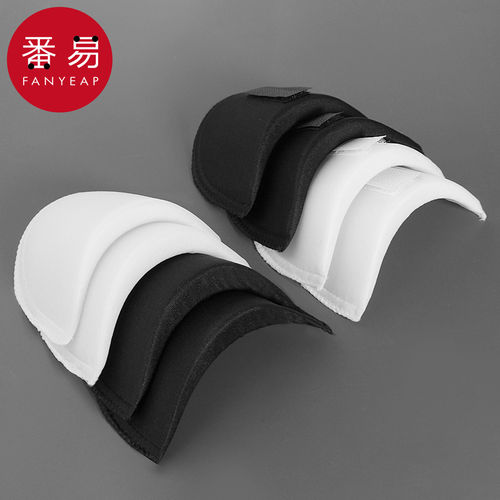 pq801防溜肩神器女直角肩衣服毛衣西装外套大衣假肩膀海绵