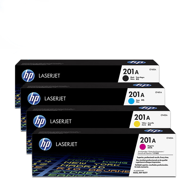 原装惠普HP201A硒鼓 CF400A 401A 252M 252dw M277n M277dw打印机
