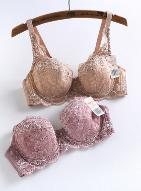 古今女文胸专柜正品夏薄款内衣 调整型性感蕾丝大码全棉胸罩08313