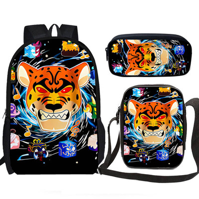 ROBLOX blox fruits中小学生书包儿童背包双肩包