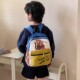 儿童出游小背包可爱撞色双肩包男女童旅游逛街休闲轻便小巧小书包