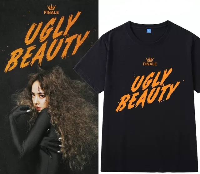 纯棉短袖Jolin蔡依林ugly beauty演唱会同款周边T恤男女应援衣服