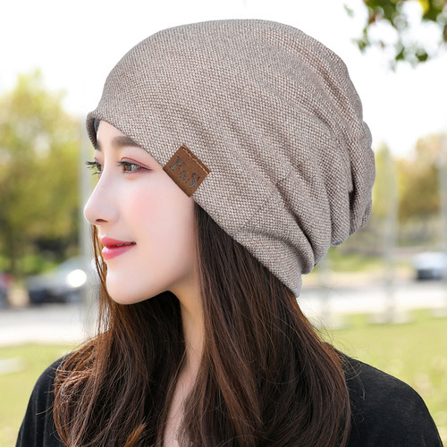 月子帽宽松显脸小套头帽四季可戴