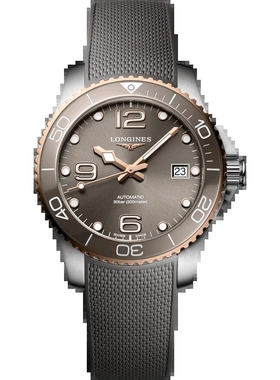 Longines浪琴康卡斯39mm自动机械潜水钢带运动男表L3.780.3.78.9