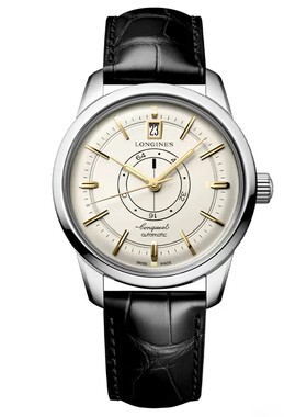 Longines浪琴康卡斯经典复刻系列皮带自动机械男表L1.648.4.78.2