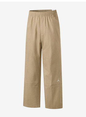 Nike耐克JORDAN新款男卡其色宽松透气纯色休闲裤HF9330-247