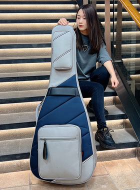 高端42/43寸吉他包30mm加厚防水双肩包 易普锋EJ200吉普森SJ200