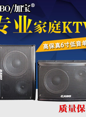 CABO/加宝 CA-600 家庭ktv卡拉ok音响 会议室专业卡包音箱