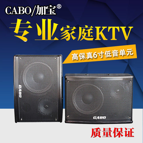 CABO/加宝 CA-600 家庭ktv卡拉ok音响 会议室专业卡包音箱