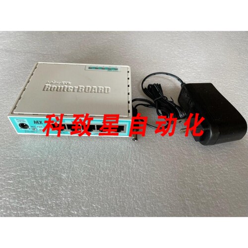 工业配件MIKROTIK HEX RB750GR3 5端口承载交换机路由器板带电源