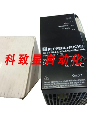工业配件K34-STR4.30VX500VAC-10A 电源 211139 BT
