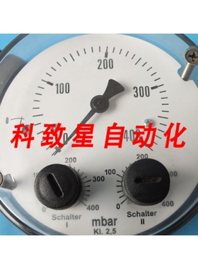 工业配件DS1183VA25BK 0-400 MBAR压力调节器