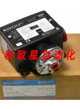 工业配件B420B压力开关 15A 125/250VAC400 PSI 范围
