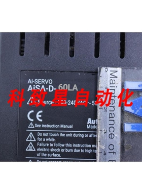 工业配件AISA-D-60LA 伺服驱动器 AISAD60LA