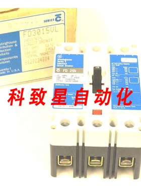 工业配件FD3015VL断路器系列C 15A 600VAC3极