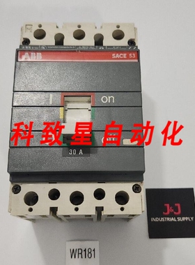工业配件S3N SACE S3断路器30A 600VAC600VDC3极