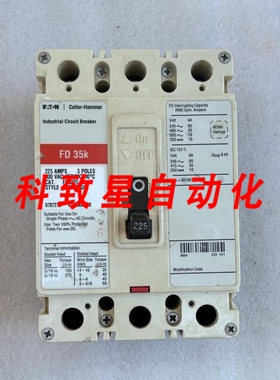 工业配件FD3225 3极225安培 600V断路器