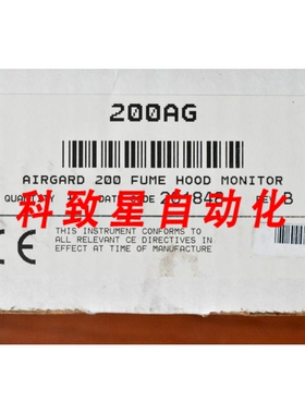 工业配件ALNOR 200 AIRGARD通风柜监测器200AG