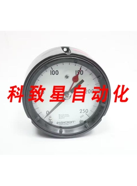 工业配件45-1279AS-02B-050PSI 压力表 4-1/2IN 050PSI 1/4IN NPT