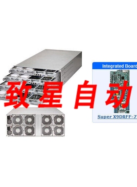 工业配件SYS-F617H6-FTPT+4U控制器配备X9DRFF-7T+主板