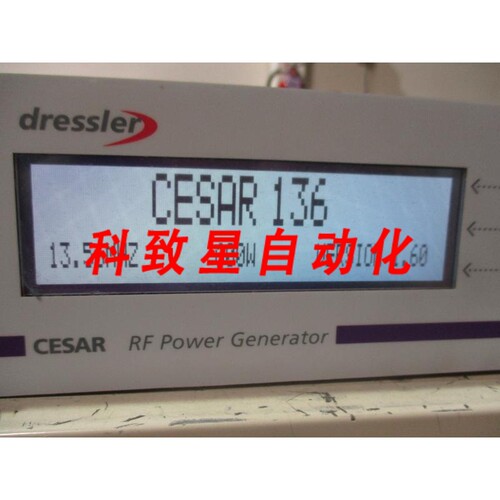 工业配件DRESSLER RF GENERATOR CESAR 136 28730 V 6.3 A 600 W