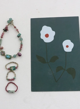 【盛夏】捷克珠创意琉璃珠复古撞色串珠手链小红薯同款