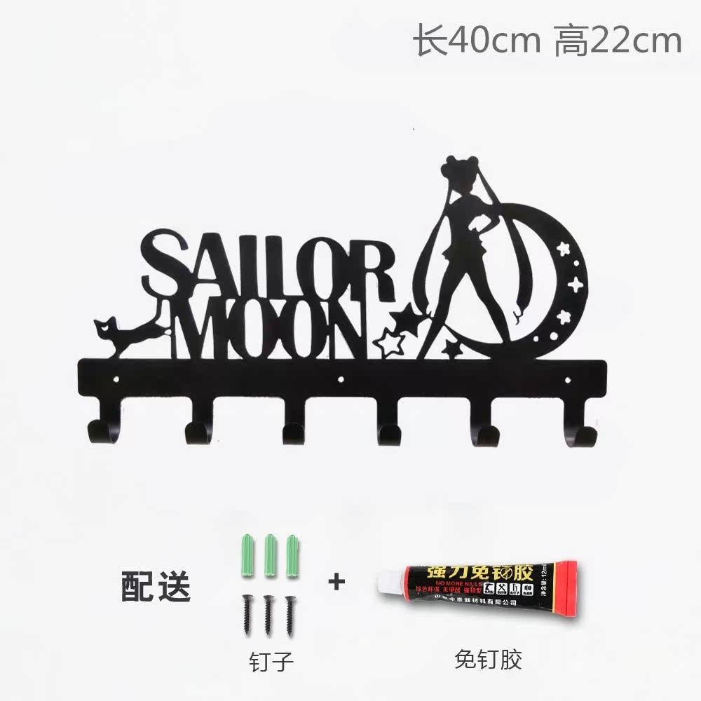 Iron decoration KT Hooks Wall hanging Strength Viscose Mary Sailor Moon Coat hookin the Storage consolidation , Family finishing equipment , Hook/Sticky hooks  category - from Buy2taobao.com to provide professional Taobao agent buy service
