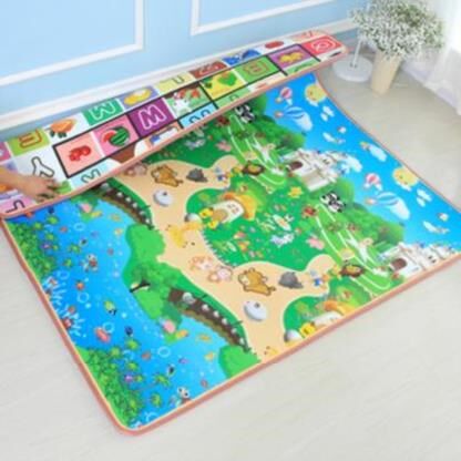 Child Sleeping pad baby Foreshadowing trumpet ground blue Mat Cushion Children's Room baby Game pad Two-sidedin the Bedclothes , Mattress/Mattress/Bed pad/Tatami mattress  category - from Buy2taobao.com to provide professional Taobao agent buy service